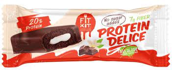 Батончик глазированный Protein Delice "Шоколад-ваниль". FITKIT 0,06 кг.