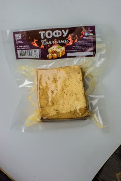 Сыр тофу копчёный. AquaSoy 0,25 кг.
