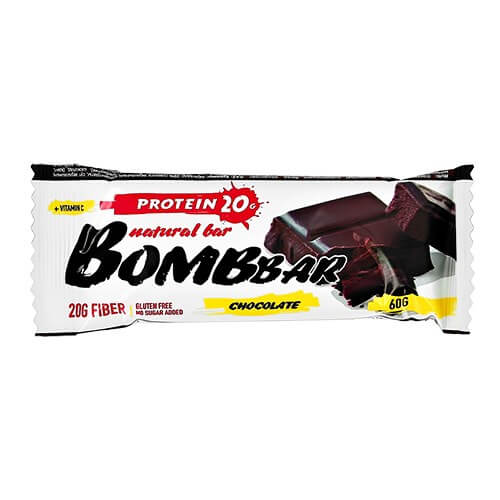 Батончик протеиновый Двойной шоколад. BOMBBAR 0,06 кг.