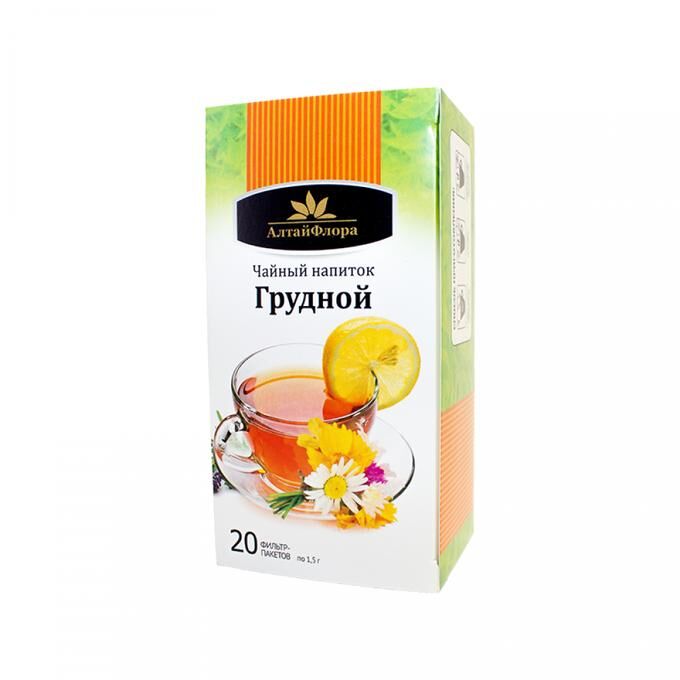 Напиток чайный "Грудной" 20 ф/пак. по 1,5 гр. Алтай Флора 