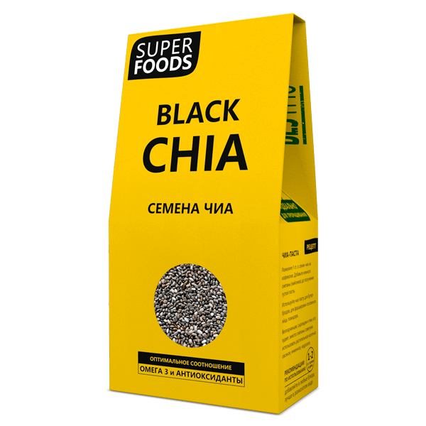Семена Чиа "Black". Компас здоровья 0,15 кг.