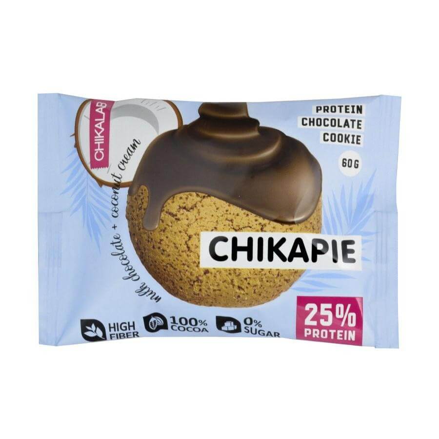 Протеиновое печенье «Кокос с начинкой». Chikalab, 60г.