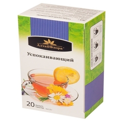 Напиток чайный "Успокаивающий" 20 ф/п. по 1,5 гр. Алтай Флора 
